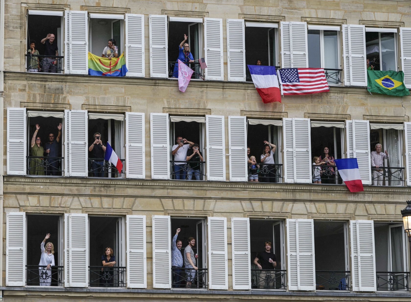 APTOPIX Paris Olympics Opening Ceremony